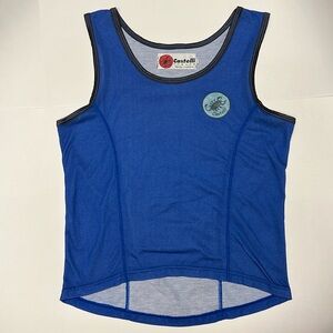 Castelli Men’s Cycling Sleeveless Jersey, M. Biking Tank Top, good condition!